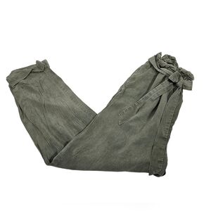 Guess Olive Green Lycocell Jogger Pants Size‎ Large Women's
